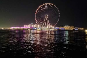 ドバイ：お食事とお飲み物付きの豪華観光クルーズ