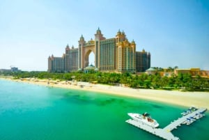 Dubai: Luxury Yacht Tour with Wonder Bus Tour on land & Sea