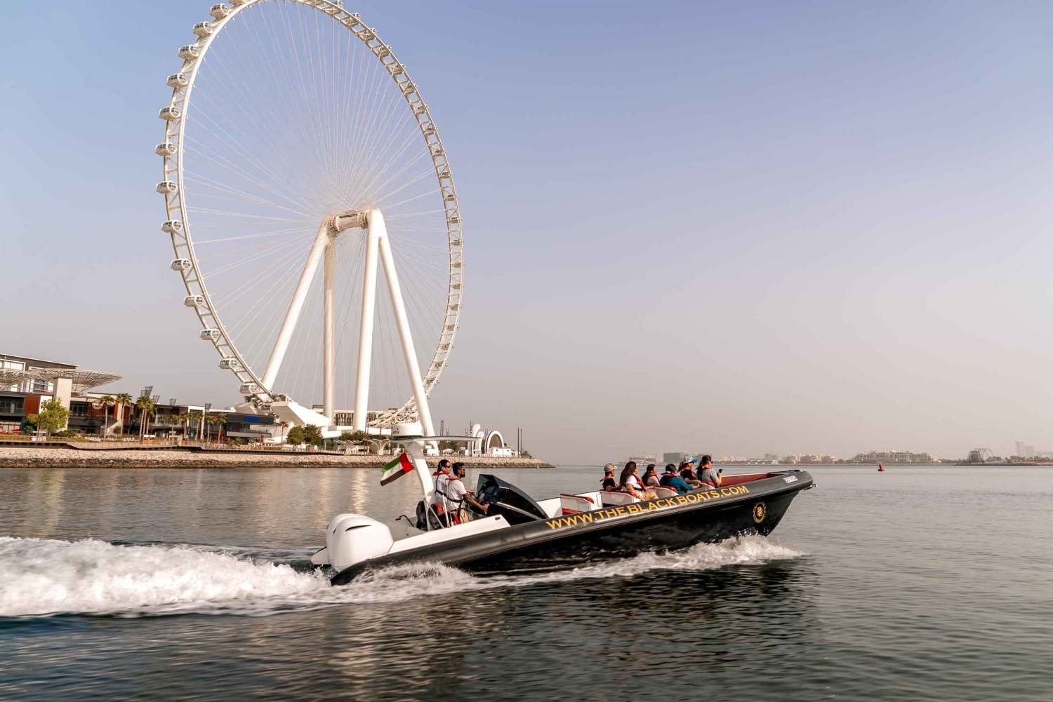 Dubai Marina: 1 tunnin ylellinen sightseeing-pikaveneajelu