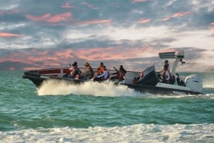 ドバイ・マリーナ：1時間ラグジュアリー観光スピードボートツアー