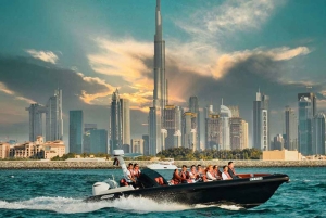 Dubai Marina: 1 tunnin ylellinen sightseeing-pikaveneajelu