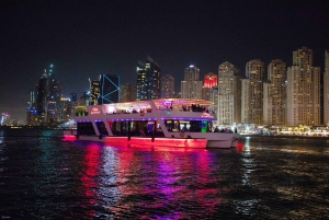 Dubai Marina Dinner Cruise – Live Show, AC & Open Bar