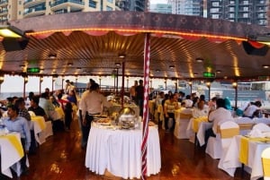 Dubai: Marina Dinner Cruise med live underholdning