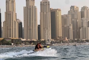 Dubai East: Guided JetsKi Ride with Sound System!