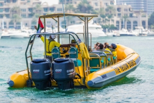 Dubai Marina: Guided Sightseeing Tour by Speedboat