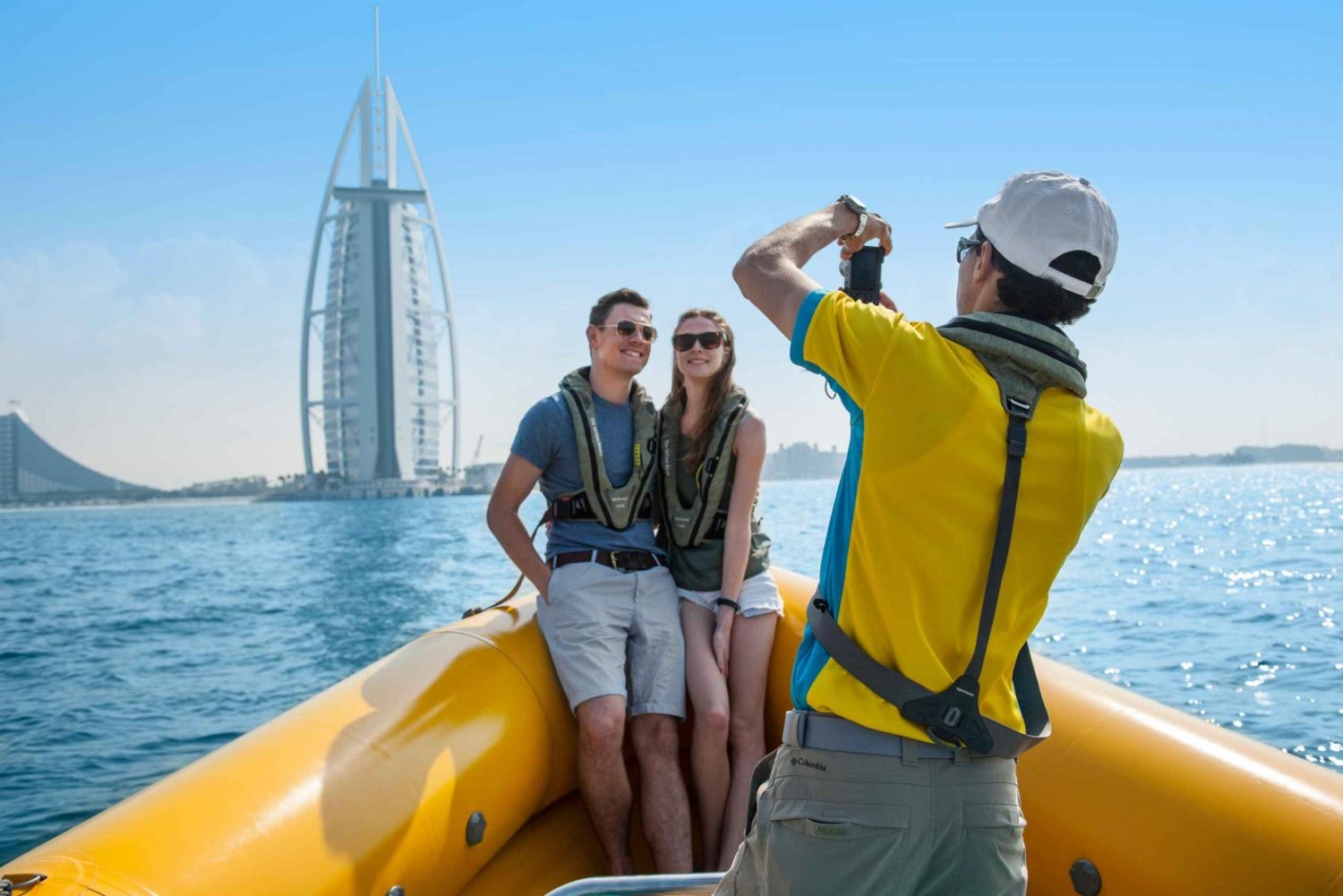Dubai: Marina Landmarks Guided Speedboat Tour