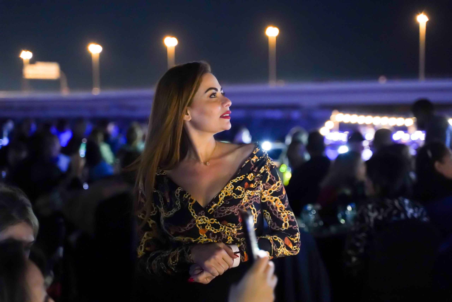 Dubai: Lyxig dhow-kryssning i marinan med 5-stjärnig indisk middag