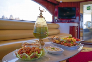 Dubai: Marina Luxury Private Yacht with Sunset & BBQ Dinner