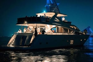 Dubai Marina Luxury Yacht Party with BBQ, Open Bar & Live DJ