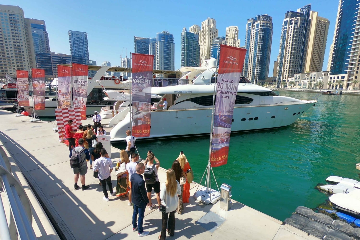 Dubai Marina Luxury Yacht