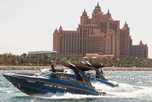 Dubai: Marina privat båttur og Palm Jumeirah sightseeing
