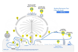 Дубай: частная экскурсия на лодке по Марине и осмотр достопримечательностей Пальмы Джумейра