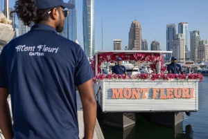Dubai Marina: Private Boat Tour with Flower