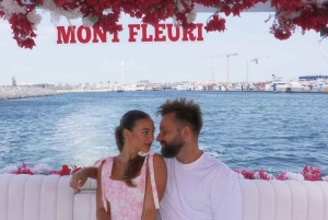 Dubai Marina: crociera privata con la barca a tema floreale Mont Fleuri
