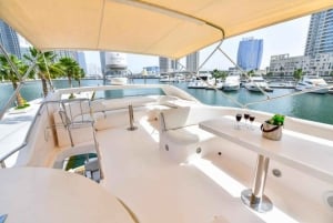 Dubai: Privat lyxjakttur i marinan