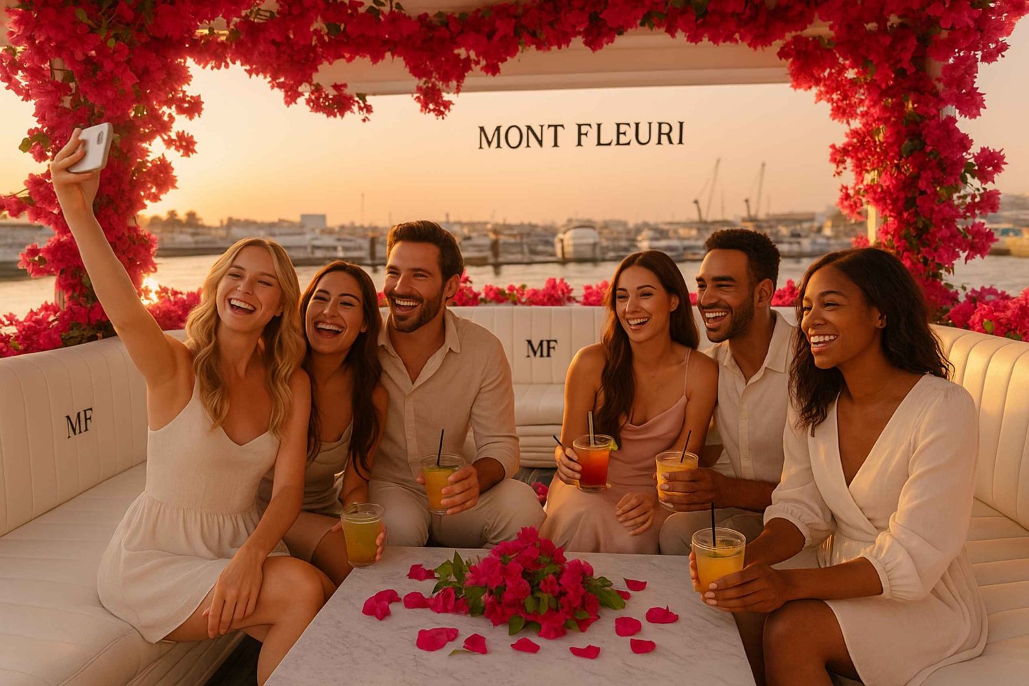 Mont Fleuri Dubai: jachthaven cruise met drankjes