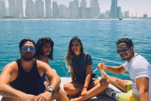 Dubai: Marina sightseeing- og badecruise