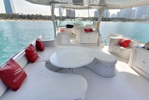 Dubai: Marina Sightseeing Cruise with Ain Wheel View: Marina Sightseeing Cruise with Ain Wheel View