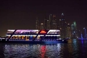 Dubai: Marina Sunset or Dinner Cruise with Open Bar