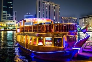 Dubai: Marina Sunset or Dinner Cruise with Open Bar