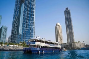 Dubai Marina: Sunset or Dinner Cruise with Shows & Open Bar