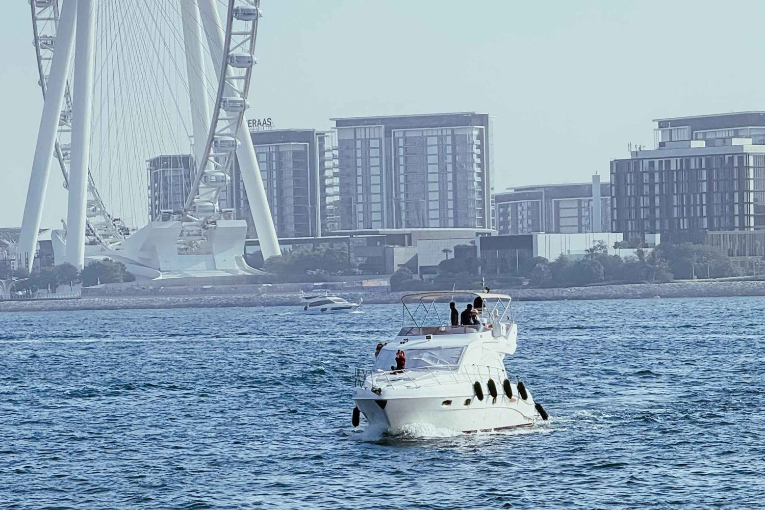 Dubai Marina Yacht Cruise with Ain Dubai Entry Ticket