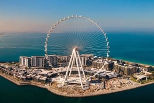 Dubai Marina Yacht Cruise with Ain Dubai Entry Ticket