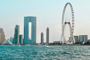 Dubai Marina Yacht Cruise with Ain Dubai Entry Ticket