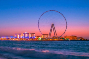 Dubai Marina Yacht Cruise with Ain Dubai Entry Ticket