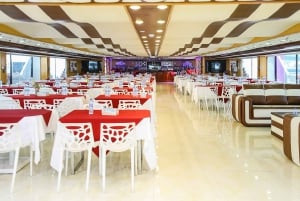 crociera in mega yacht con cena a buffet