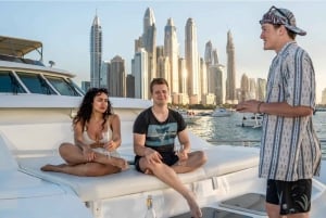 Dubai Midday Yacht Burj Al Arab Tour with Live BBQ & Drinks