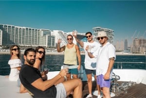 Dubai Midday Yacht Burj Al Arab Tour with Live BBQ & Drinks