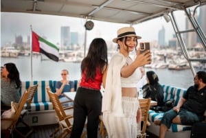 Dubai Midday Yacht Burj Al Arab Tour with Live BBQ & Drinks