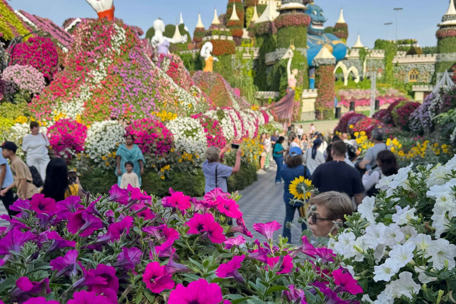 Dubai: Miracle Garden Ticket mit Transfer