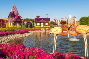 Dubai: Indgangsbillet til Miracle Garden med hoteltransfer