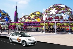 Dubaï : Billet d'entrée au Jardin des Miracles avec transfert à l'hôtel