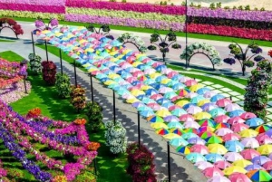 Dubai: Miracle Garden and Global Village Entry with Transfer