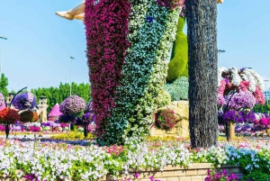 Dubai: Miracle Garden, Global Village und Dubai Frame
