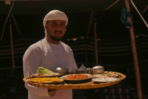 Dubai: Morning Camel Safari & Breakfast at Al Marmoom Oasis
