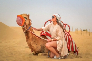 Dubai: Adventure Quad Bike Safari, Camel Ride & Refreshments