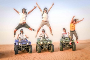Dubai: Adventure Quad Bike Safari, Camel Ride & Sandboarding