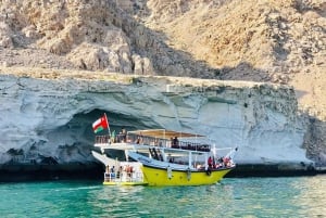 From Sharjah/Dubai/RAK: Dibba Musandam Trip & Dhow Cruise