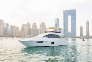 Dubai Private Yacht Tour with Swimming Drinks and BBQ Option
