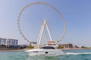 Dubai Private Yacht Tour with Swimming Drinks and BBQ Option