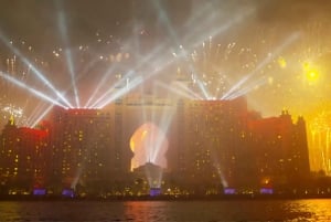 Dubai: New Year Eve Luxury Yacht Fireworks View & BBQ Cruise