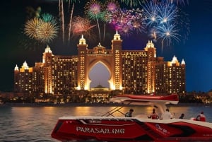 Dubai: New Year Eve Private/Share Fireworks Speed Boat Tour