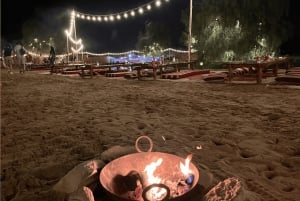 Dubai: Al Marmoomissa: Uudenvuodenaaton juhla & BBQ-illallinen Al Marmoomissa.