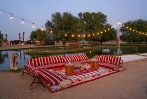 Dubai: Al Marmoomissa: Uudenvuodenaaton juhla & BBQ-illallinen Al Marmoomissa.