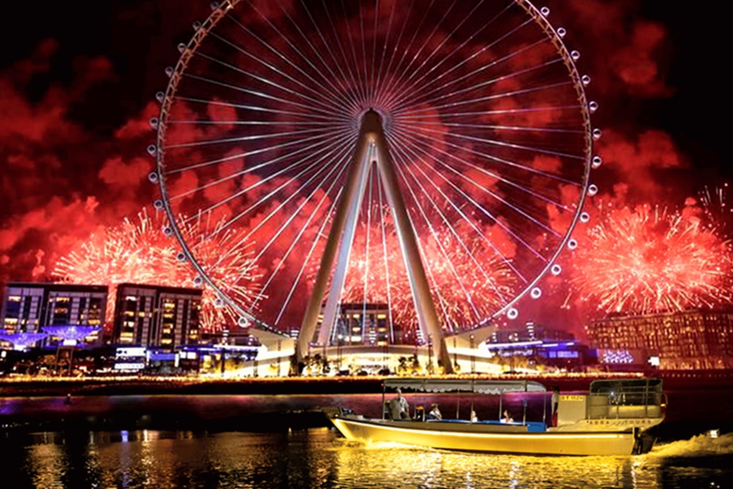 Dubaï : croisière du Nouvel An avec feux d'artifice 2026