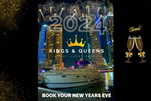 Dubai : New Year's Eve on a Private 34FT Sport Yacht